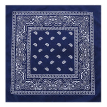 Load image into Gallery viewer, outdoor Bandana Square Scarf 55cm*55cm Black Red Paisley Headband Printed For Women/Men/Boys/Girls
