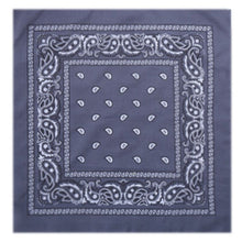 Load image into Gallery viewer, outdoor Bandana Square Scarf 55cm*55cm Black Red Paisley Headband Printed For Women/Men/Boys/Girls
