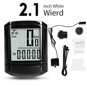 INBIKE Waterproof Bicycle Computer Wireless And Wired MTB Bike Cycling Odometer Stopwatch Speedometer Watch LED Digital Rate