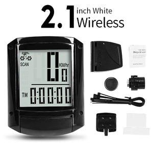 INBIKE Waterproof Bicycle Computer Wireless And Wired MTB Bike Cycling Odometer Stopwatch Speedometer Watch LED Digital Rate