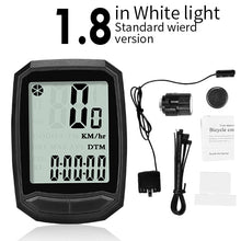 Load image into Gallery viewer, INBIKE Waterproof Bicycle Computer Wireless And Wired MTB Bike Cycling Odometer Stopwatch Speedometer Watch LED Digital Rate

