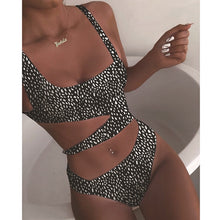 Load image into Gallery viewer, 2020 New Sexy White One Piece Swimsuit Women Cut Out Swimwear Push Up Monokini Bathing Suits Beach Wear Swimming Suit For Women
