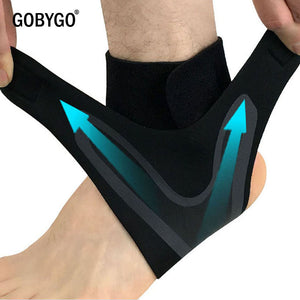 GOBYGO 1PCS Sport Knöchel Unterstützung Elastische Hohe Schützen Sport Ankle Ausrüstung Sicherheits Lauf Basketball Ankle Brace Unterstützung